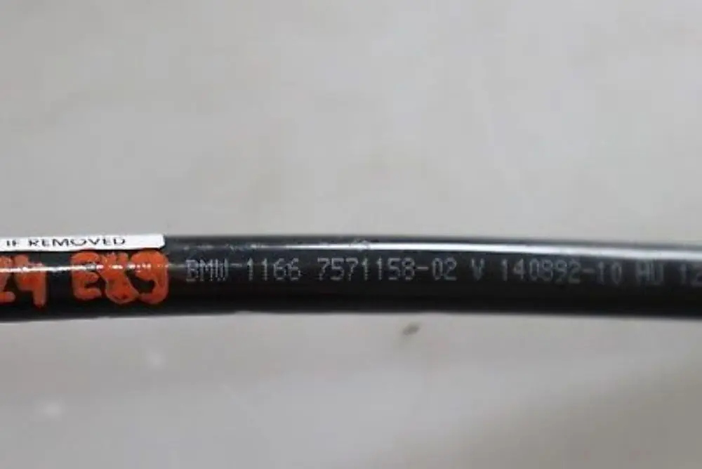 Gruppo Freno Elettrico Tubo Vuoto per BMW Z4 E89 con numero di parte 7571158 BMW Z4 E89 Gruppo Freno Elettrico Tubo Vuoto - SKU 7571158 - Numero di parte 7571158