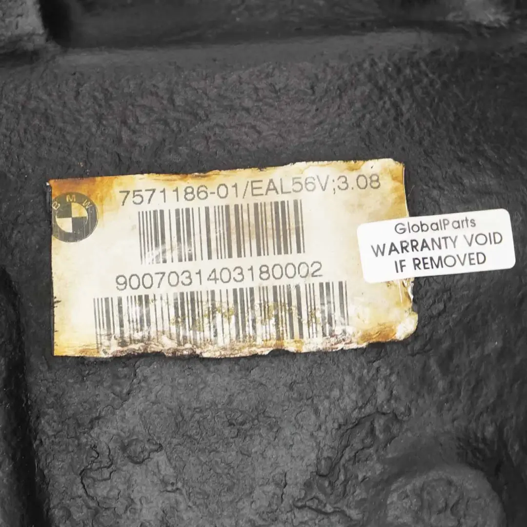 N54 N55 Rear Differential Diff 3,08 Ratio WARRANTY to BMW E90 E91 E92 335i with Part number 7571186 BMW E90 E91 E92 335i N54 N55 Rear Differential Diff 3,08 Ratio WARRANTY - SKU 7571186-1 - Part number 7571186