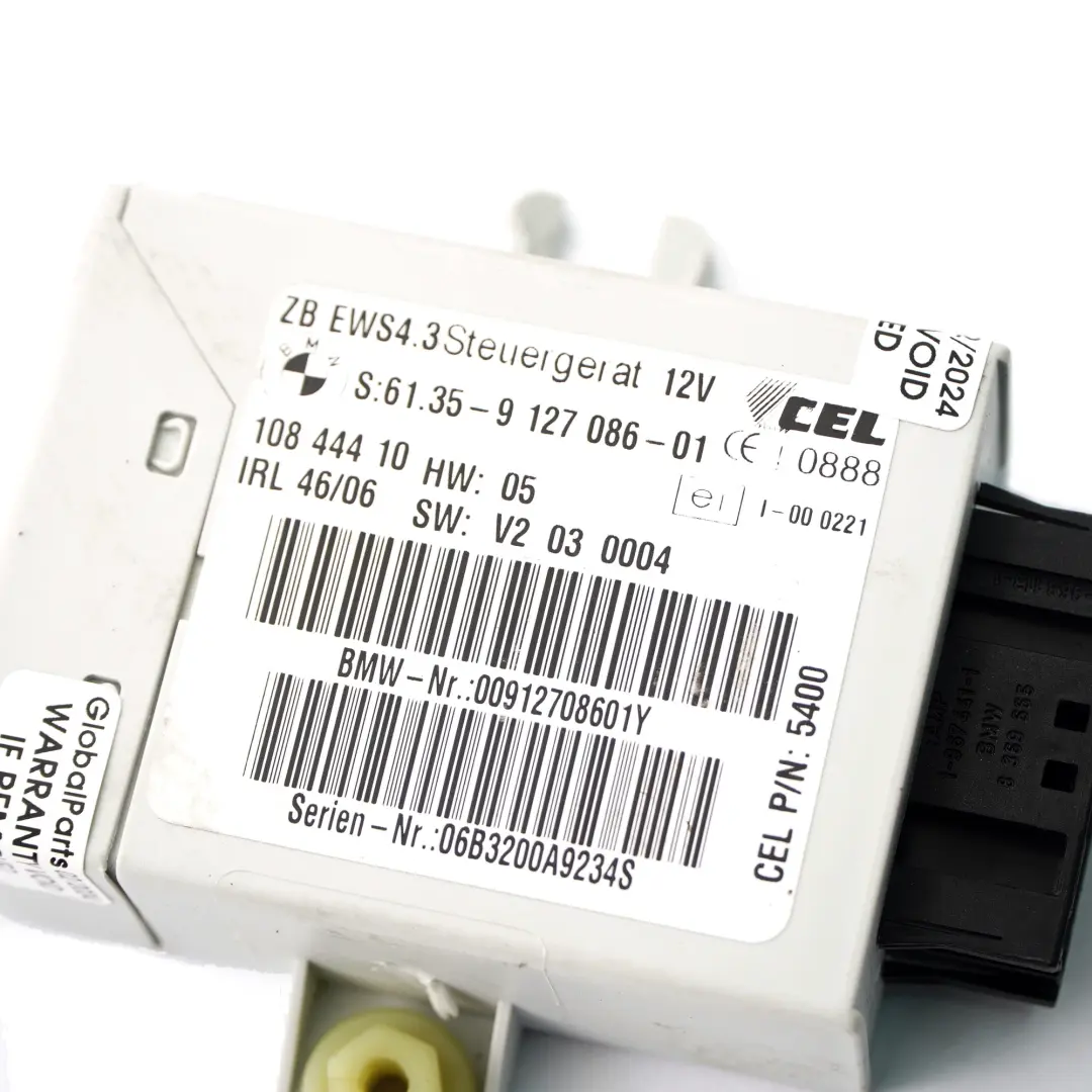 N52 177PS ECU Kit DME EWS Schlüssel Schaltgetriebe für BMW Z4 E85 2.5i mit Teilenummer 7571510 BMW Z4 E85 2.5i N52 177PS ECU Kit DME EWS Schlüssel Schaltgetriebe - SKU 7571510-2 - Teilenummer 7571510