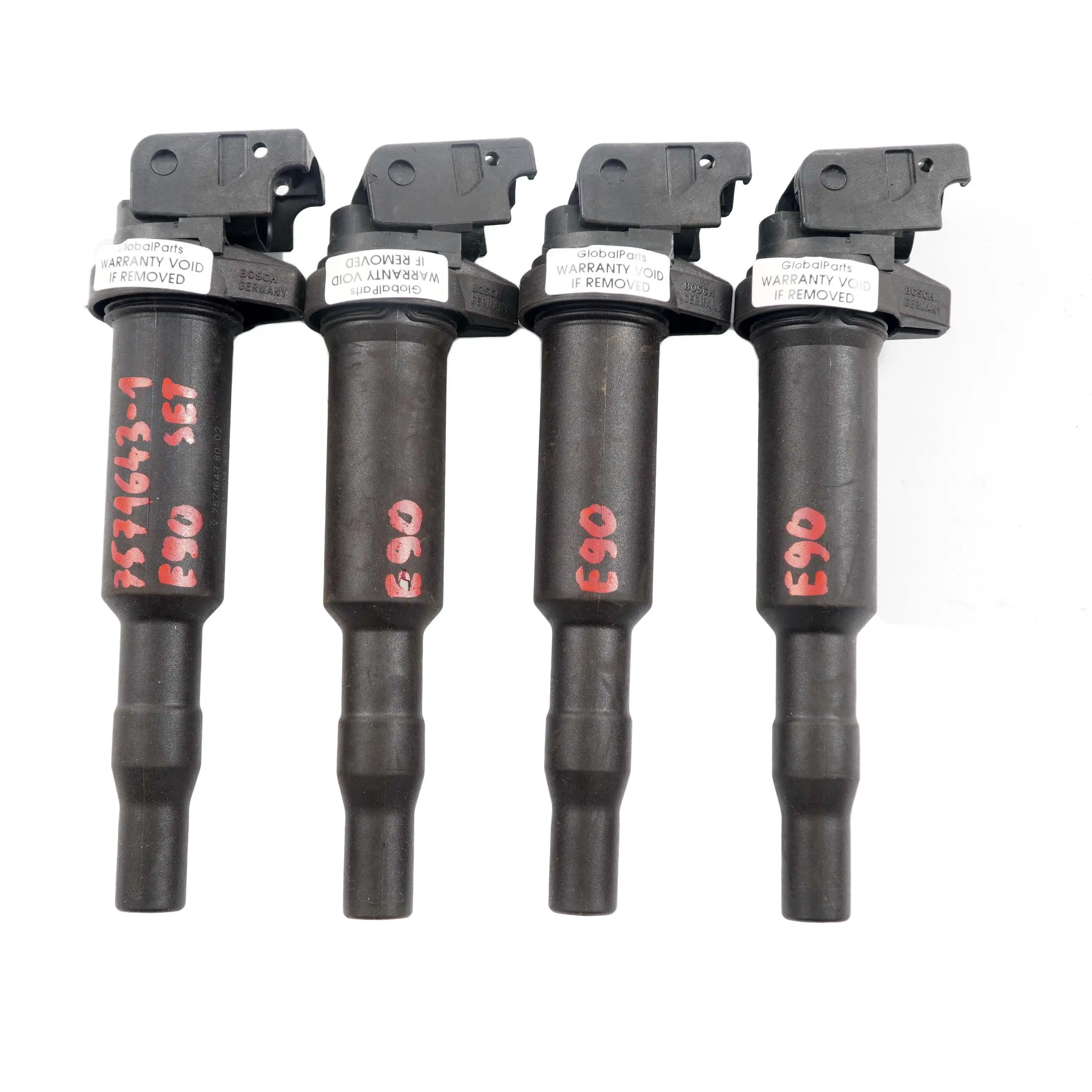 BMW 1 3 5 7 E46 E53 E60 E81 E87 E90 E91 F10 F20 F30 4x Bobine Kit 7571643