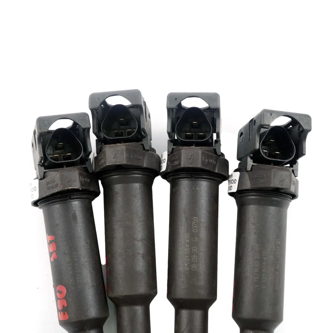 Bobina De Encendido Set para BMW F10 F20 F30 E46 E53 E60 E87 E90 E91 con número de pieza 7571643 BMW F10 F20 F30 E46 E53 E60 E87 E90 E91 Bobina De Encendido Set - SKU 7571643-1 - Número de pieza 7571643