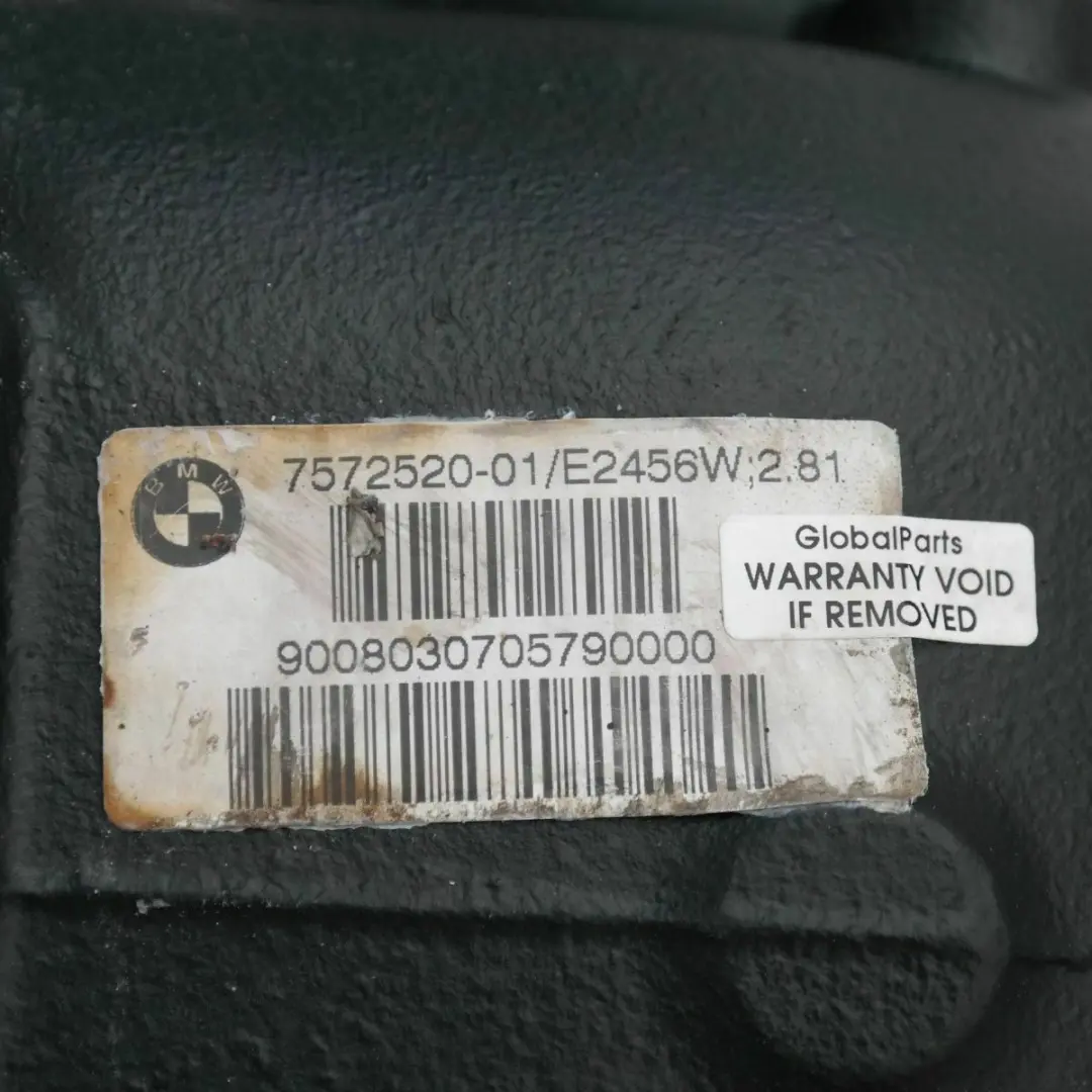 BMW E81 E87 E90 E91 LCI Differenziale Posteriore 2,81 Rapporto Garanzia - SKU 7572520 - Numero di parte 7572520