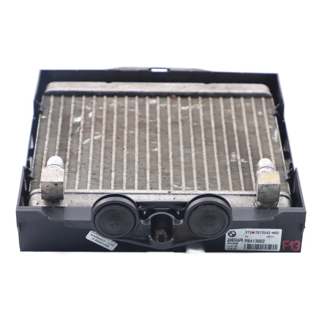 Oil Cooler Radiator BMW F01 F10 F12 N54 N55 N63 Engine Oil Cooler to with Part number 7572542 Oil Cooler Radiator BMW F01 F10 F12 N54 N55 N63 Engine Oil Cooler - SKU 7572542 - Part number 7572542