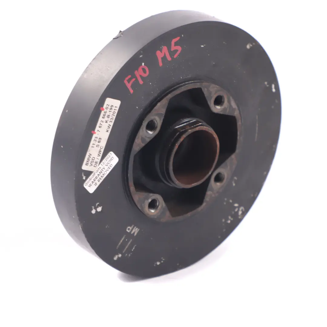  Amortiguador Vibraciones BMW F10 M5 F12 F13 M6 Correa Transmisión Polea - SKU 7572566 - Número de pieza 7572566