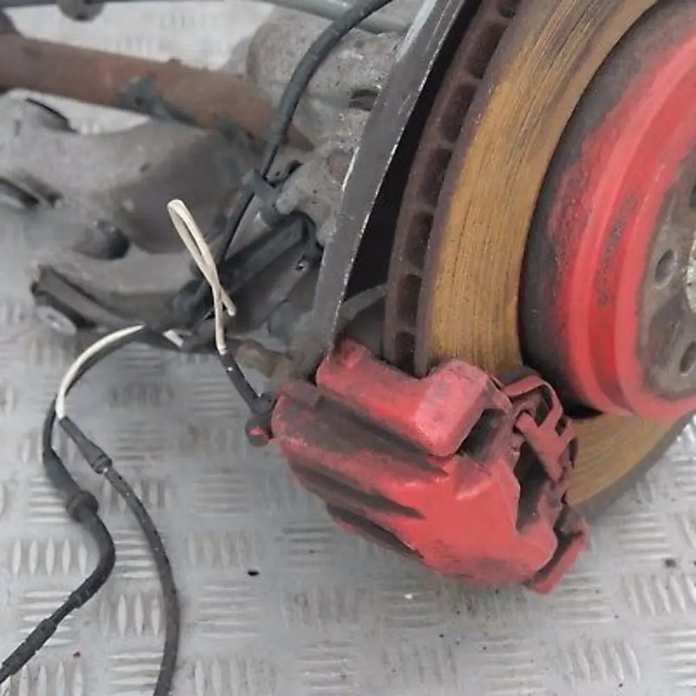 BMW 7 er E65 745i N62 Stoßdämpfer Federbein Bremssattelgehäuse Hinten Rechts - SKU 7572683-1 - Teilenummer 7572683