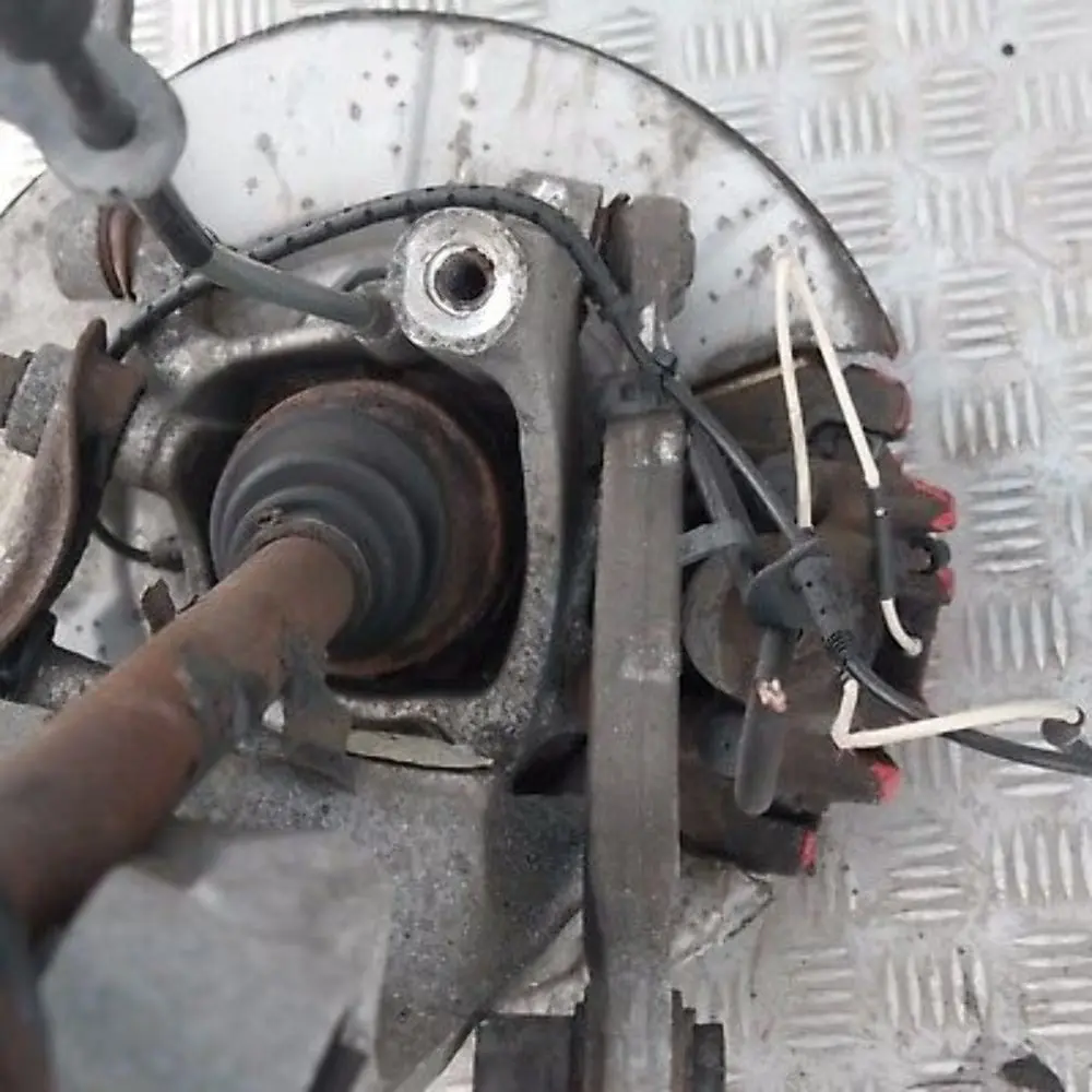 BMW 7 er E65 745i N62 Stoßdämpfer Federbein Bremssattelgehäuse Hinten Rechts - SKU 7572683-1 - Teilenummer 7572683