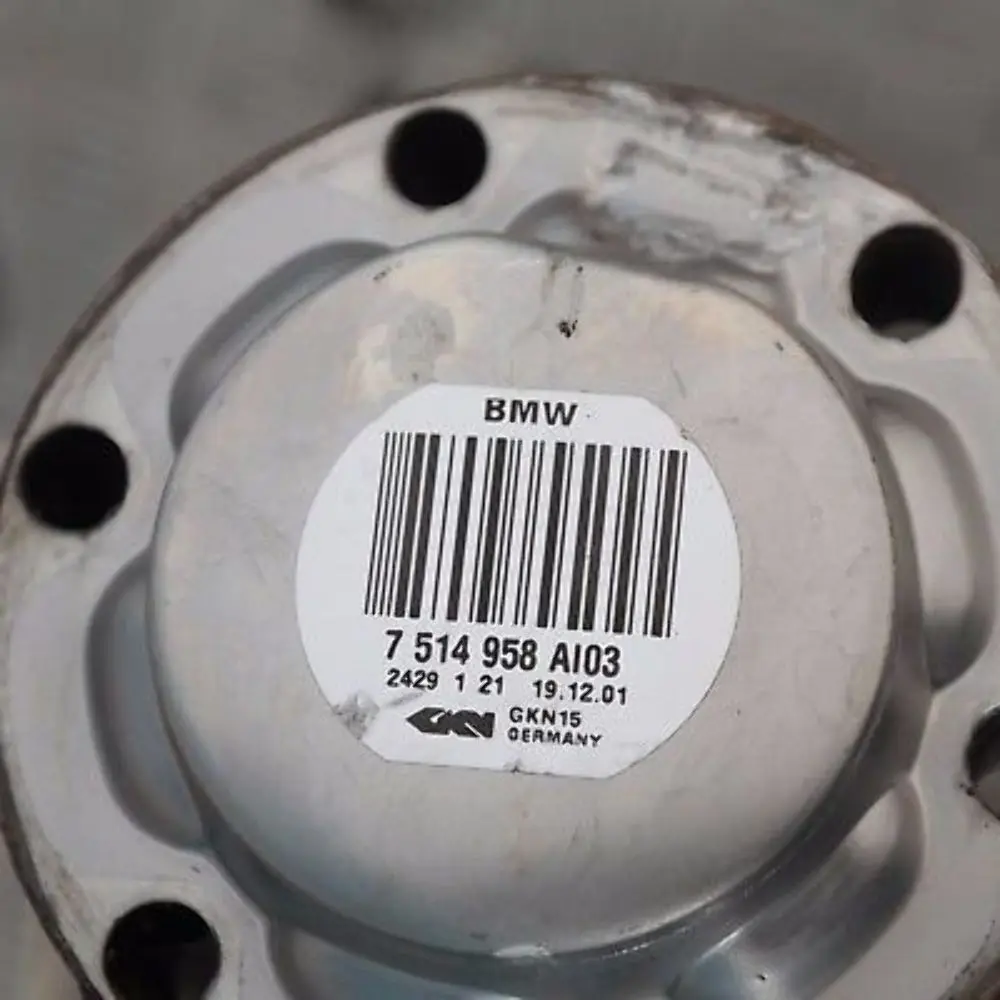 BMW 7 Series E65 745i N62 Rear Right O/S Leg Brake Disc Suspension Carrier - SKU 7572683-1 - Part number 7572683
