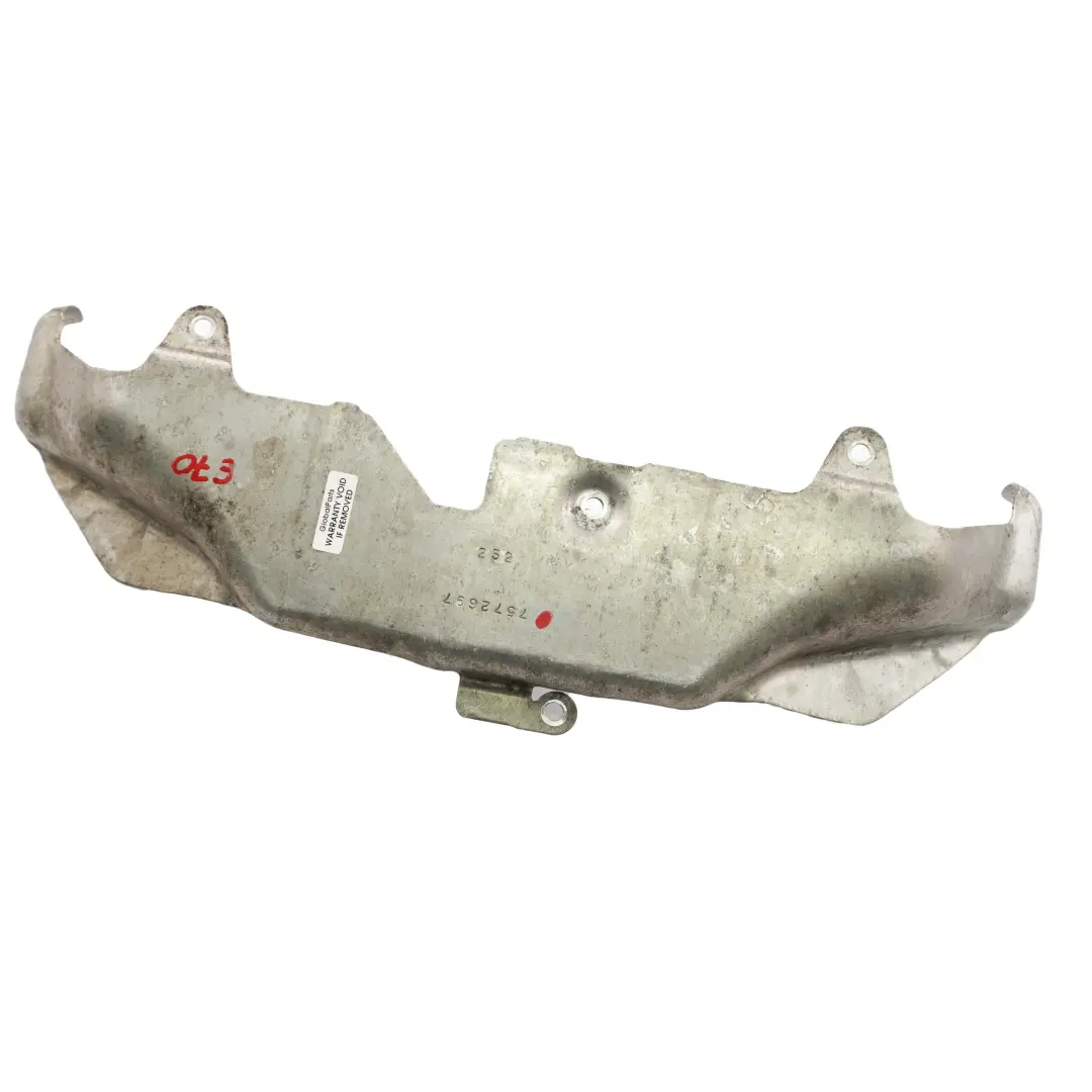 Axle Differential Protection Plate Mounting to BMW X5 X6 E71 F15 F16 Rear with Part number 7572697 BMW X5 X6 E71 F15 F16 Rear Axle Differential Protection Plate Mounting - SKU 7572697 - Part number 7572697