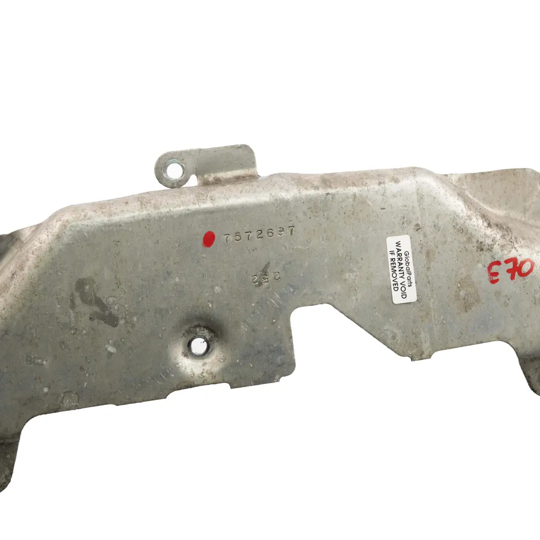 BMW X5 X6 E71 F15 F16 Asse Differenziale Parafango Copertura - SKU 7572697 - Numero di parte 7572697