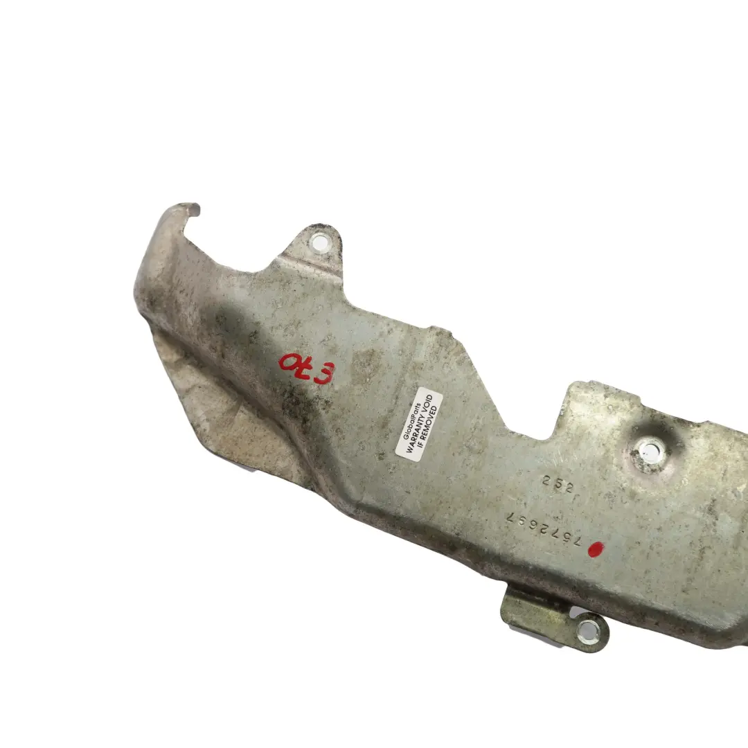 Axle Differential Protection Plate Mounting to BMW X5 X6 E71 F15 F16 Rear with Part number 7572697 BMW X5 X6 E71 F15 F16 Rear Axle Differential Protection Plate Mounting - SKU 7572697 - Part number 7572697