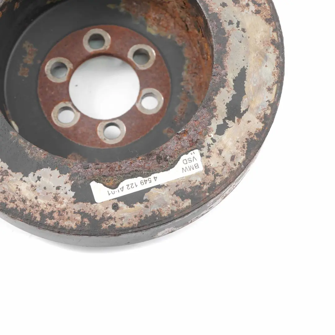 N54 Motor Camshaft Belt Drive Pulley Amortiguador vibraciones para BMW E90 E92 335i con número de pieza 7572788 BMW E90 E92 335i N54 Motor Camshaft Belt Drive Pulley Amortiguador vibraciones - SKU 7572788 - Número de pieza 7572788