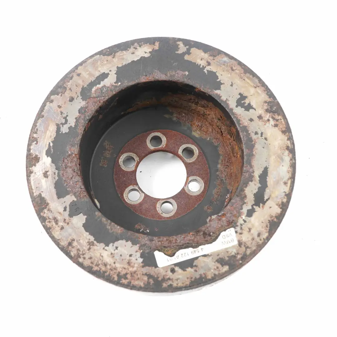 Vibration Damper BMW E90 E92 335i N54 Engine Camshaft Belt Drive Pulley to with Part number 7572788 Vibration Damper BMW E90 E92 335i N54 Engine Camshaft Belt Drive Pulley - SKU 7572788 - Part number 7572788