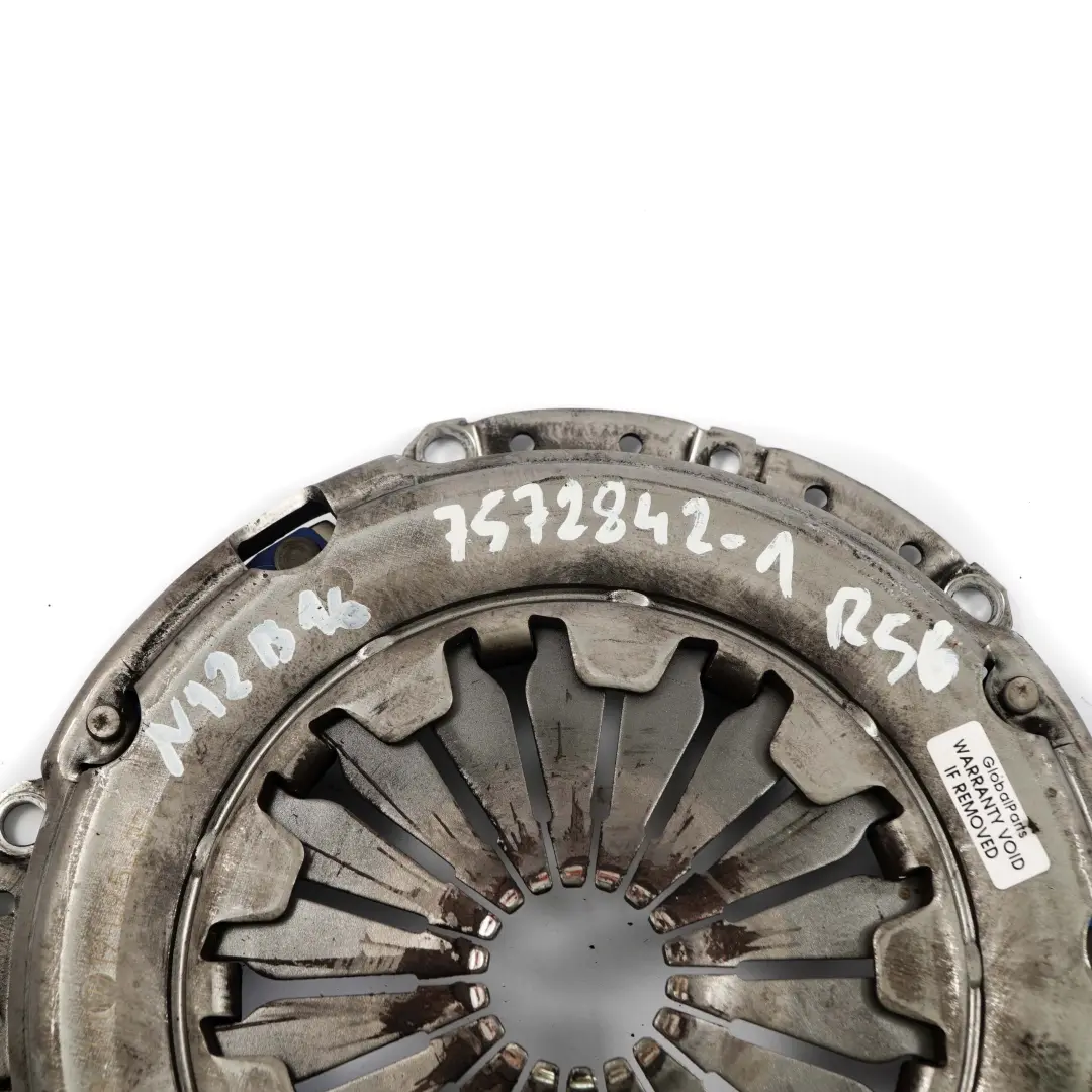 Clutch Plate Disc to Mini Cooper One R55 R56 R57 R58 R60 R61 Petrol N12 N16 with Part number 7572842 Mini Cooper One R55 R56 R57 R58 R60 R61 Petrol N12 N16 Clutch Plate Disc - SKU 7572842-1 - Part number 7572842