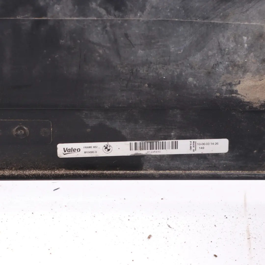 Radiator Bracket Mount BMW F10 F11 N52N N53 Module Carrier Frame to with Part number 7573264 Radiator Bracket Mount BMW F10 F11 N52N N53 Module Carrier Frame - SKU 7573264 - Part number 7573264