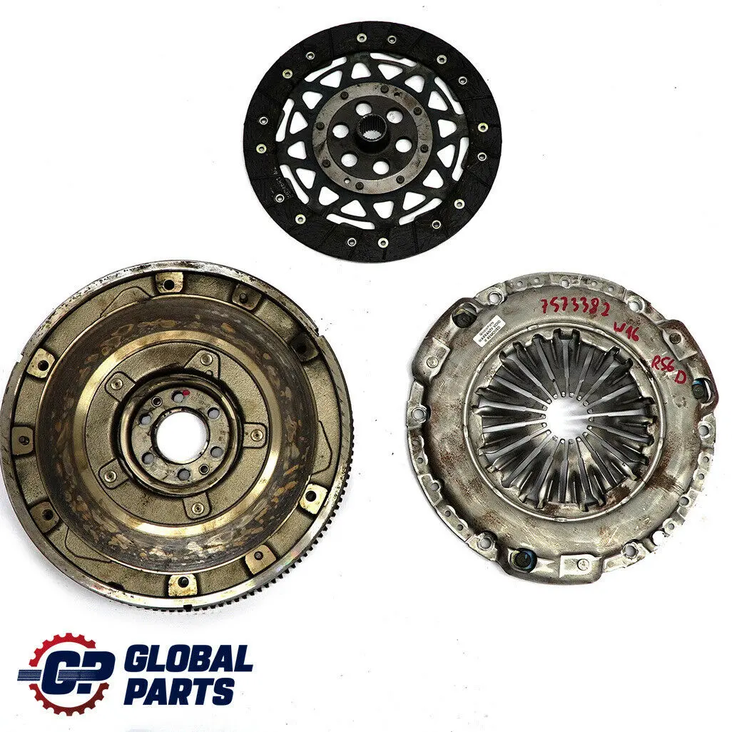 Mass Flywheel Clutch Kit to Mini Cooper One D R55 R56 Diesel W16 Dual Twin with Part number 7573382 Mini Cooper One D R55 R56 Diesel W16 Dual Twin Mass Flywheel Clutch Kit - SKU 7573382 - Part number 7573382