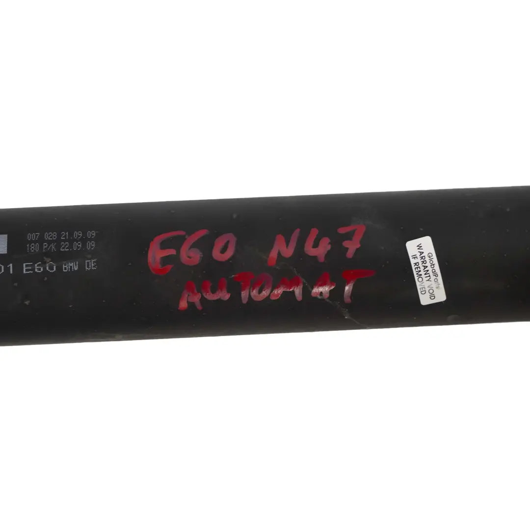 BMW E60 E61 LCI 520d N47 Drive Prop Shaft Propshaft Diesel Automatic - SKU 7573588 - Part number 7573588