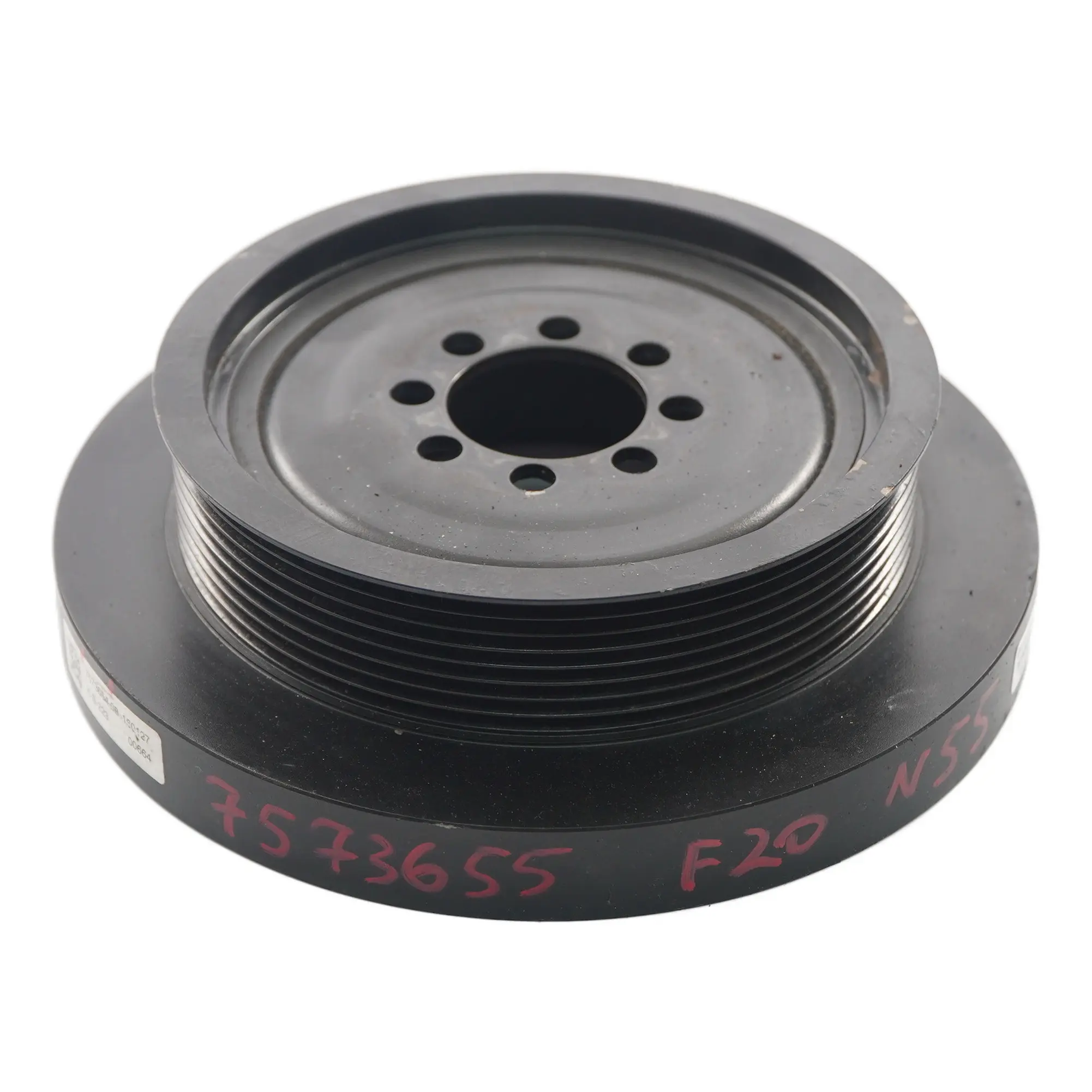 BMW F10 F20 F21 F30 F32 X3 F25 N55 Puleggia smorzatore albero motore 7573654
