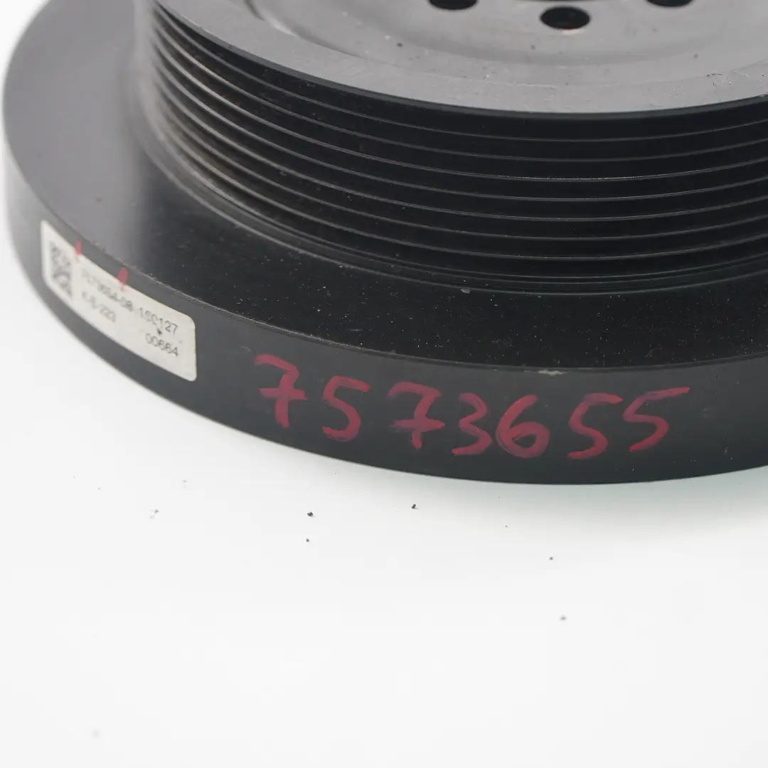 N55 Kurbel wellen Schwingungs dämpfer 7573654 für BMW F10 F20 F21 F30 F32 X3 F25 mit Teilenummer 7573655 BMW F10 F20 F21 F30 F32 X3 F25 N55 Kurbel wellen Schwingungs dämpfer 7573654 - SKU 7573655 - Teilenummer 7573655
