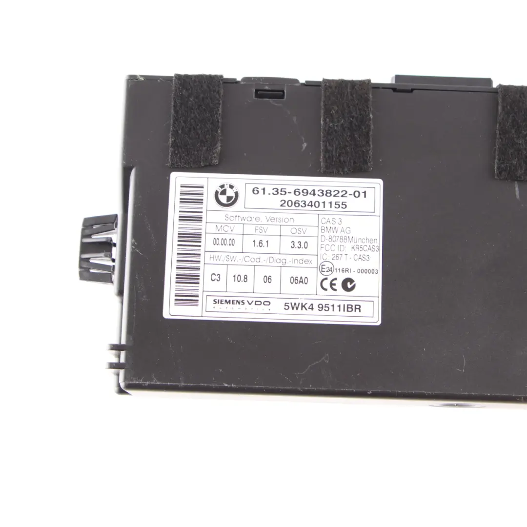 120HP Petrol Engine ECU Kit DME 7573701 CAS3 Key Mini Cooper R55 R56 R57 N12 - SKU 7573701-1 - Part number 12147589972