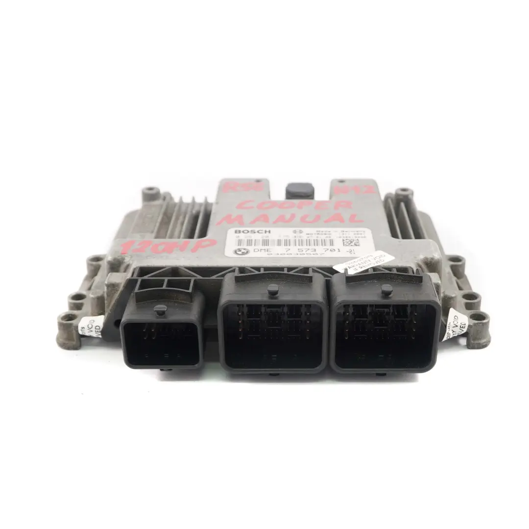 Mini Cooper R56 N12 1.6 120HP Petrol Engine ECU Kit DME CAS3 + Keys - SKU 7573701 - Part number 7573701