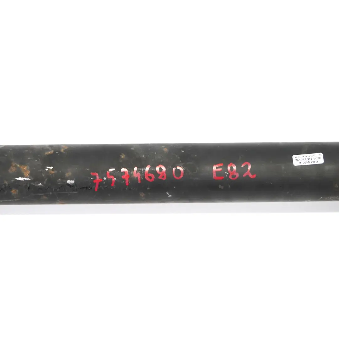 N54 Prop Shaft Drive Propshaft Shaft Automatic to BMW E82 E88 135i with Part number 7574680 BMW E82 E88 135i N54 Prop Shaft Drive Propshaft Shaft Automatic - SKU 7574680 - Part number 7574680