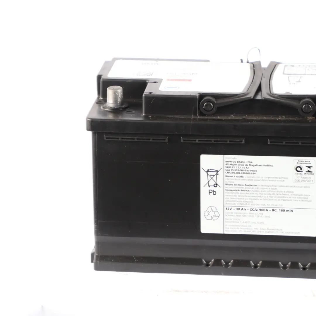 Banner AGM 12V Accumulator Battery 90Ah 900A to BMW with Part number 7575327 BMW Banner AGM 12V Accumulator Battery 90Ah 900A - SKU 7575327-1 - Part number 7575327