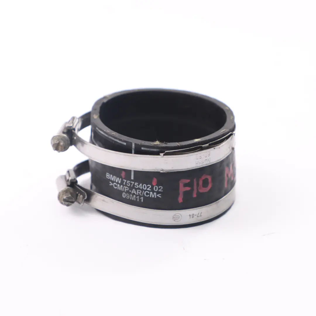 BMW F10 F11 F13 X5 E70 N63 S63N Guma Łącznik Rura Intercoolera - SKU 7575402 - Numer Części 7575402