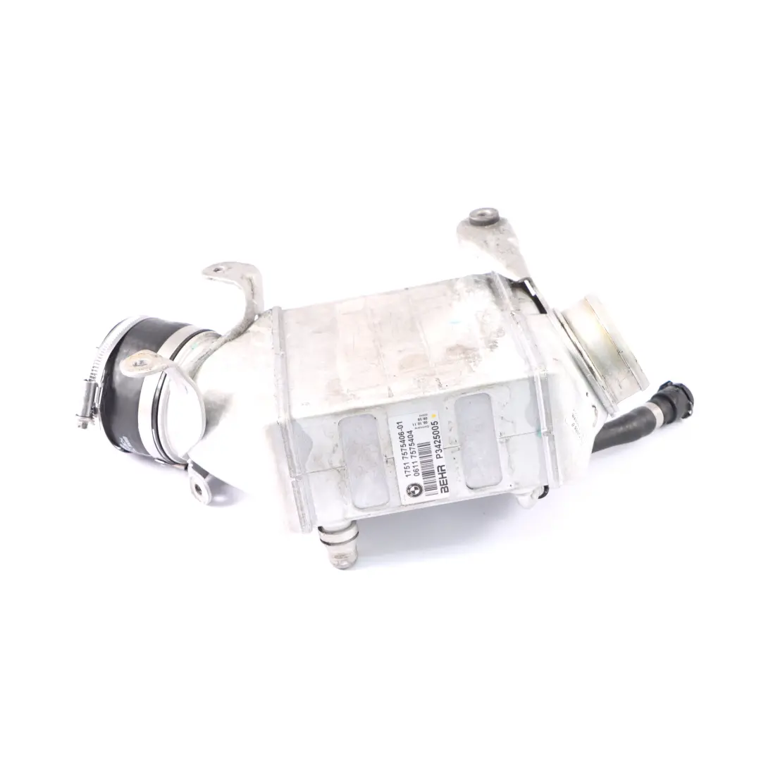 Gasolina N63 Enfriador de aire de carga Cil. 1-4 para Intercooler BMW F10 F11 F12 F03 con número de pieza 7575406 Intercooler BMW F10 F11 F12 F03 Gasolina N63 Enfriador de aire de carga Cil. 1-4 - SKU 7575406 - Número de pieza 7575406