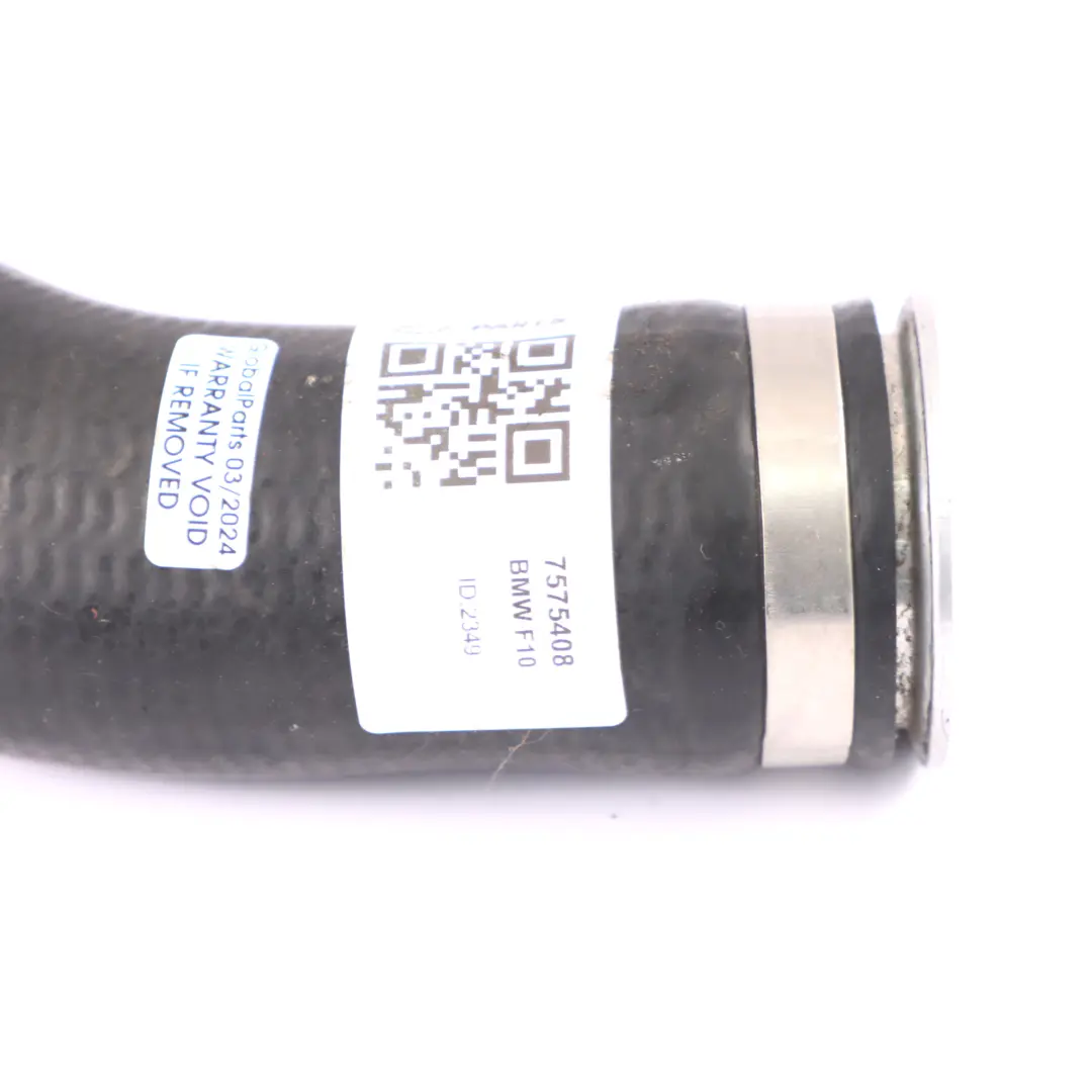  Charge Air Hose BMW F10 Petrol N63 Turbocharger Induction Line Cyl. 1-4 - SKU 7575408 - Part number 7575408