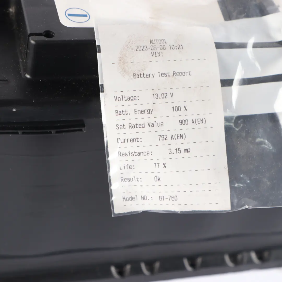 BMW EXIDE AGM 12V Accumulator Battery 90Ah 900A - SKU 7575575-1 - Part number 7575575