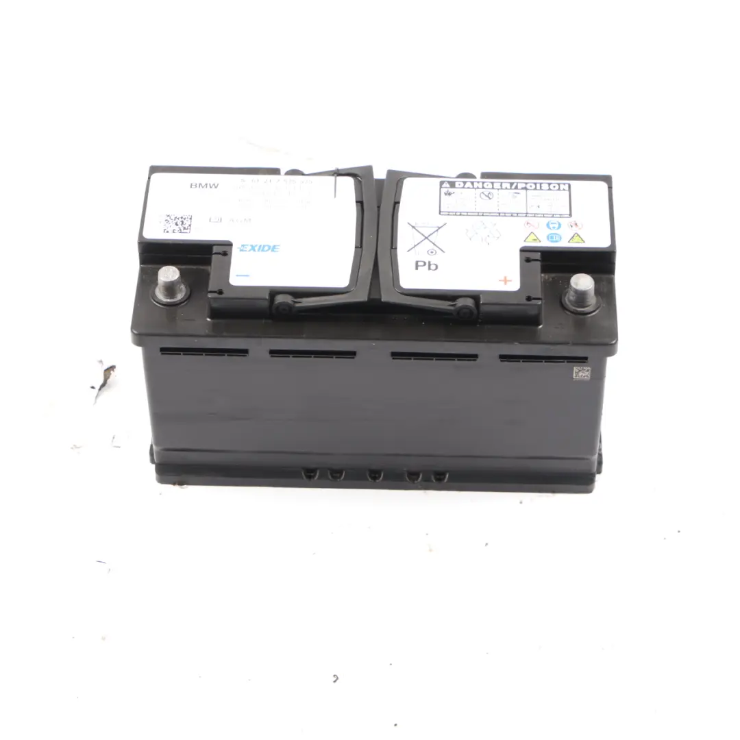 EXIDE AGM 12V Accumulator Battery 90Ah 900A to BMW with Part number 7575575 BMW EXIDE AGM 12V Accumulator Battery 90Ah 900A - SKU 7575575 - Part number 7575575