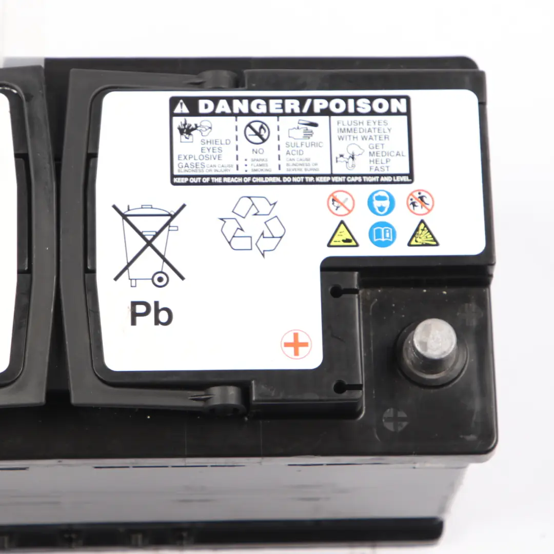 EXIDE AGM 12V Accumulator Battery 90Ah 900A to BMW with Part number 7575575 BMW EXIDE AGM 12V Accumulator Battery 90Ah 900A - SKU 7575575 - Part number 7575575