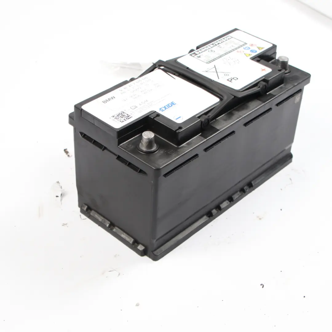 EXIDE AGM 12V Accumulator Battery 90Ah 900A to BMW with Part number 7575575 BMW EXIDE AGM 12V Accumulator Battery 90Ah 900A - SKU 7575575 - Part number 7575575