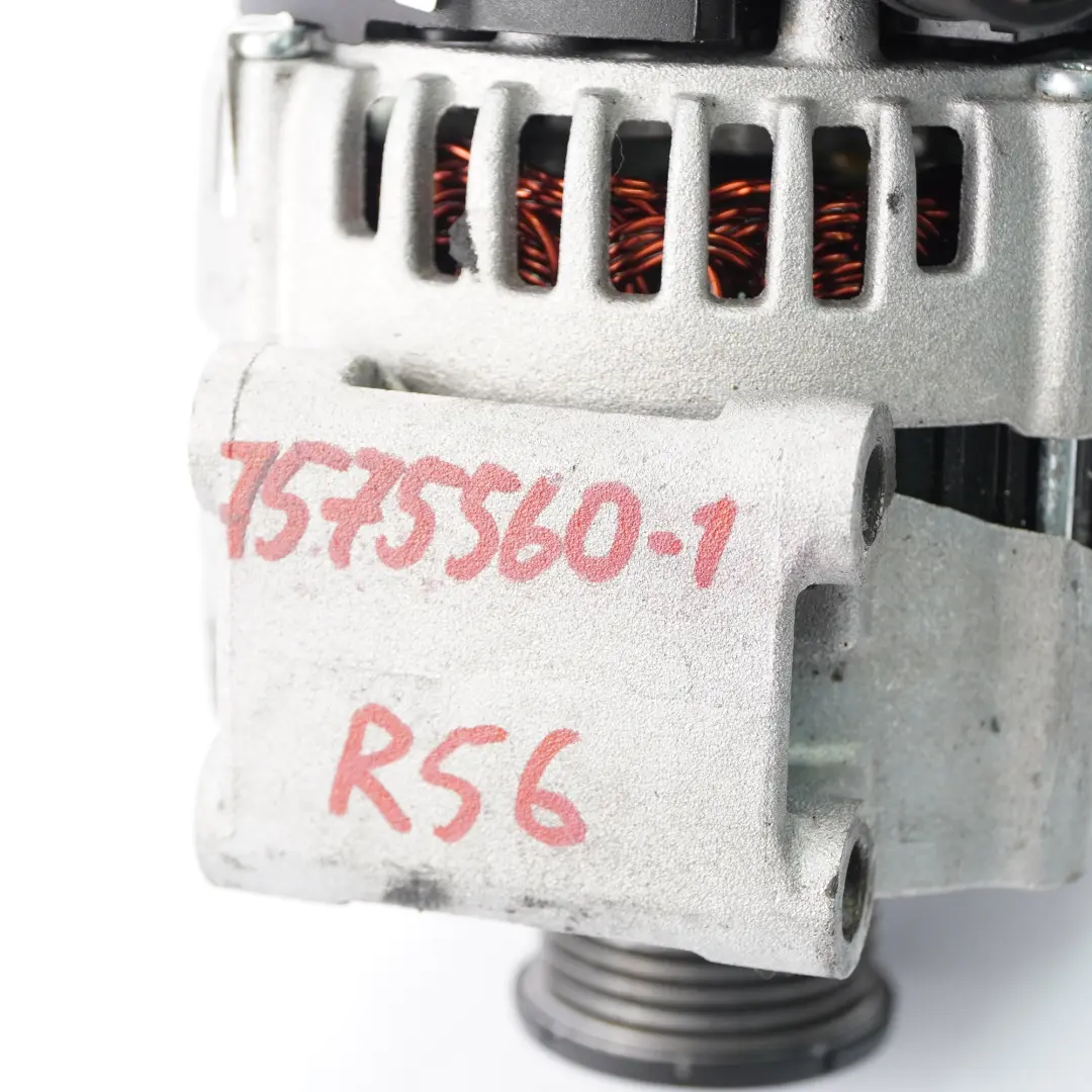 Alternador Generador Napa para Mini Cooper R56 N12 W16 con número de pieza 7575650 Mini Cooper R56 N12 W16 Alternador Generador Napa - SKU 7575650-2 - Número de pieza 7575650