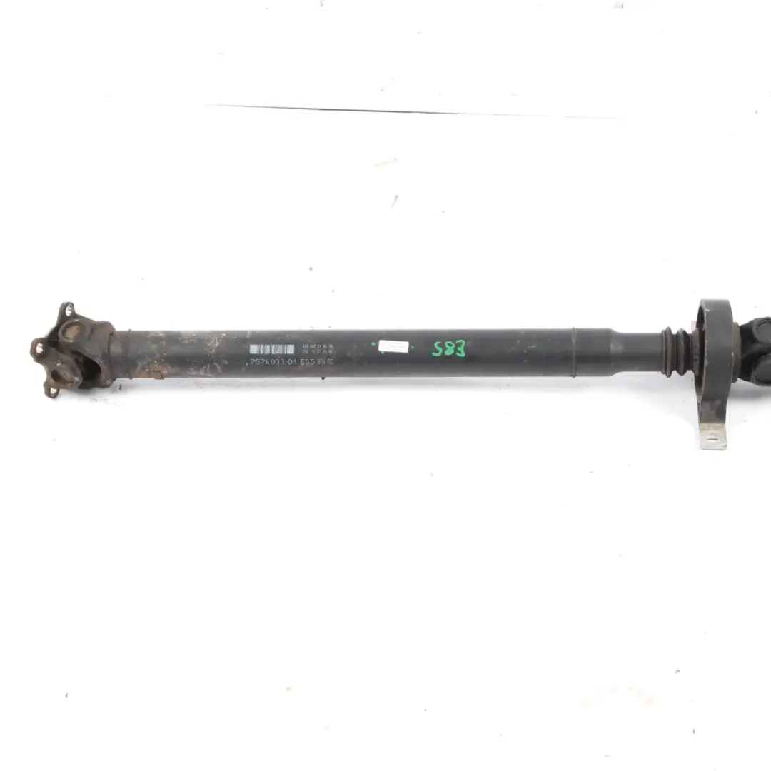 Propshaft BMW Z4 E85 2.0i N46 Drive Shaft Prop Shaft Manual Transmission to with Part number 7576033 Propshaft BMW Z4 E85 2.0i N46 Drive Shaft Prop Shaft Manual Transmission - SKU 7576033 - Part number 7576033