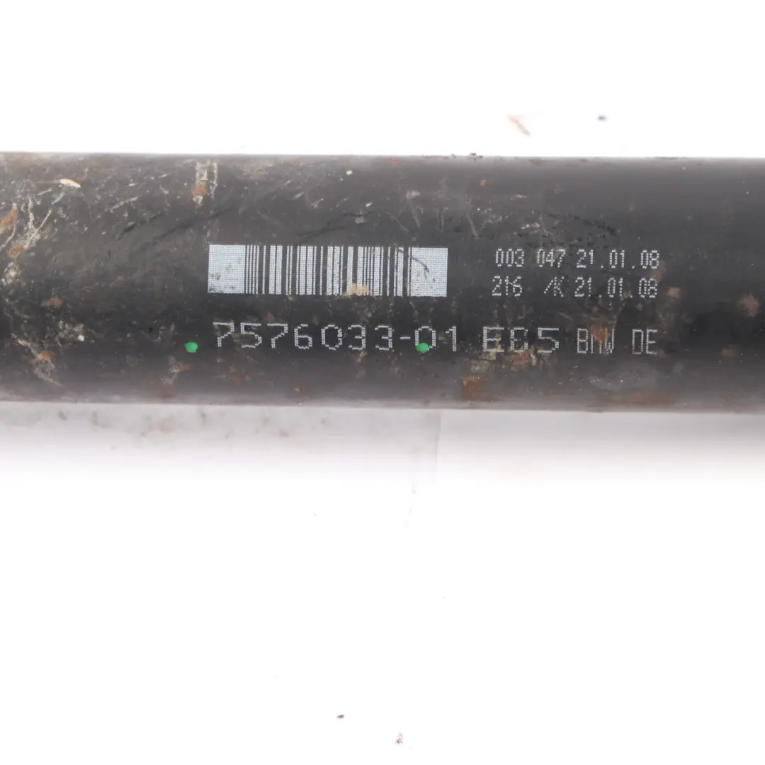 BMW Z4 E85 2.0i N46 Arbre de Transmission Manuel Arbre d'Hélice 7550890 - SKU 7576033 - Numéro de pièce 7576033