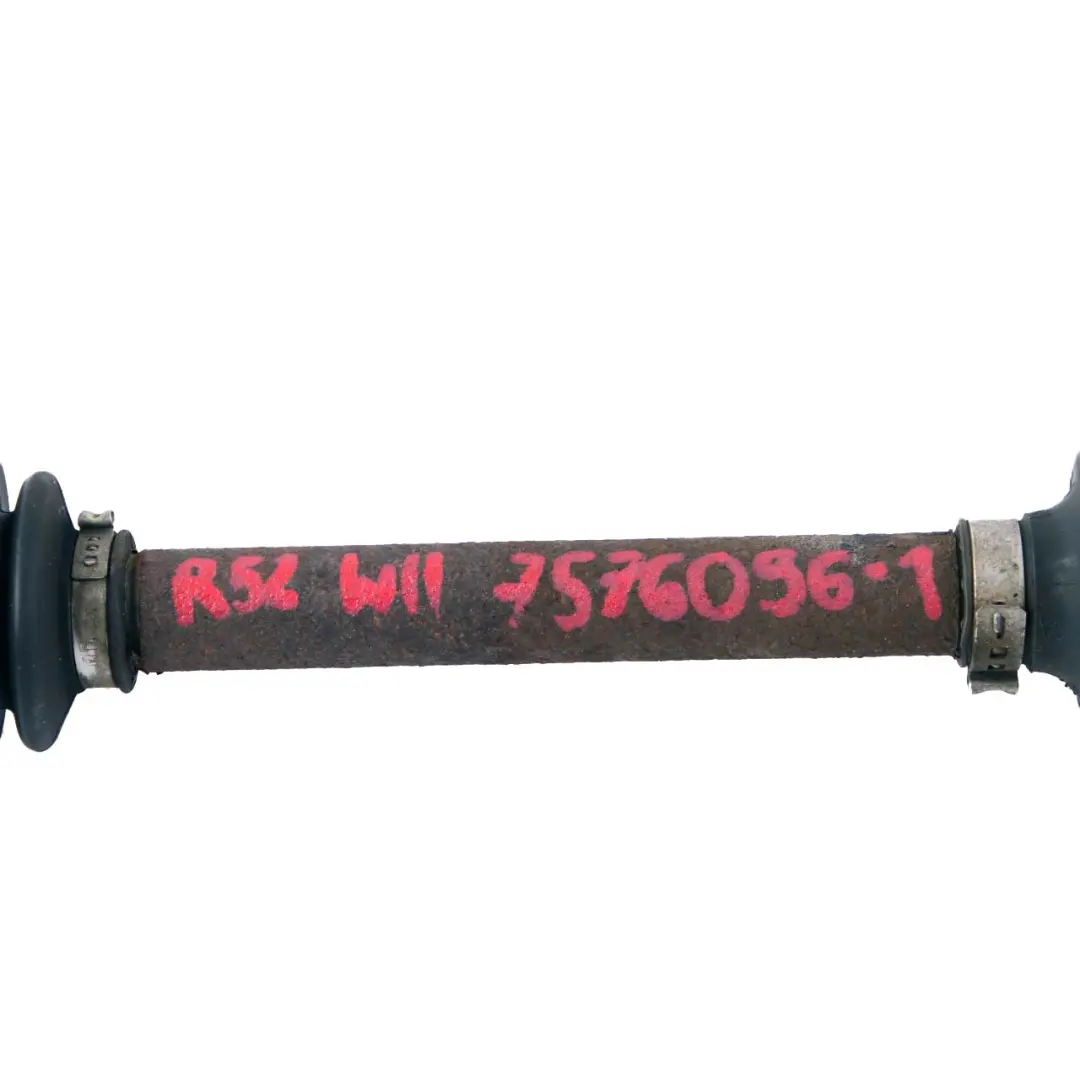 W17 R53 S W11 Albero Di Trasmissione Anteriore Sinistro per Mini Cooper One D R50 con numero di parte 7576096 Mini Cooper One D R50 W17 R53 S W11 Albero Di Trasmissione Anteriore Sinistro - SKU 7576096-1 - Numero di parte 7576096