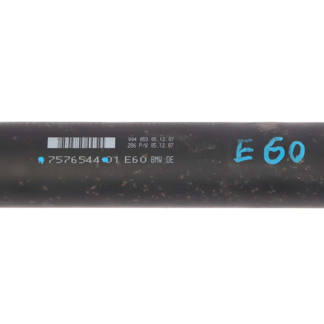M57N2 Drive Prop Shaft Propshaft Automatic to BMW 5 E60 E61 LCI 535d with Part number 7576544 BMW 5 E60 E61 LCI 535d M57N2 Drive Prop Shaft Propshaft Automatic - SKU 7576544 - Part number 7576544