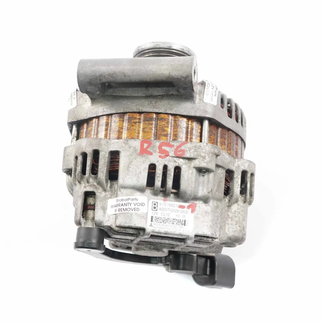 Mini Cooper R55 R56 R57 R58 Motore a Benzina Alternatore Generatore 120A - SKU 7576921-1 - Numero di parte 7576921