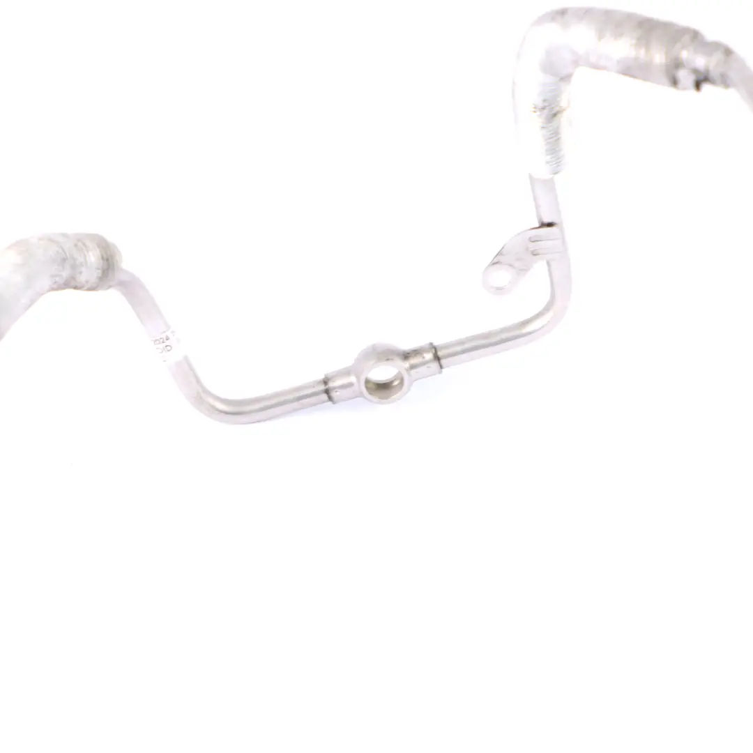 Oil Pipe BMW F10 F12 F13 Petrol N63 Turbocharger Lubrication Feed Line to with Part number 7599233 Oil Pipe BMW F10 F12 F13 Petrol N63 Turbocharger Lubrication Feed Line - SKU 7577009 - Part number 7599233