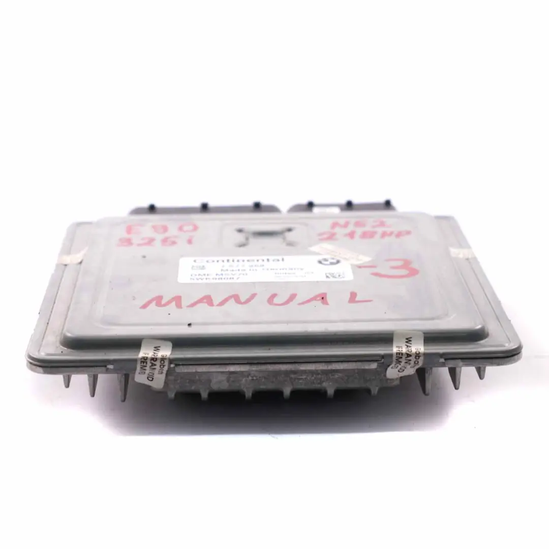 N52 325i 525i Motor Steuergerät ECU DME Schaltgetriebe BMW E60 E90 E91 - SKU 7577968-3 - Teilenummer 7577968