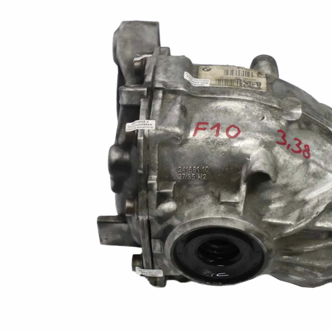 Diferencial Trasero Diff 3,38 Ratio 7578149 GARANTÍA para BMW F10 F11 con número de pieza 7578150 BMW F10 F11 Diferencial Trasero Diff 3,38 Ratio 7578149 GARANTÍA - SKU 7578150 - Número de pieza 7578150