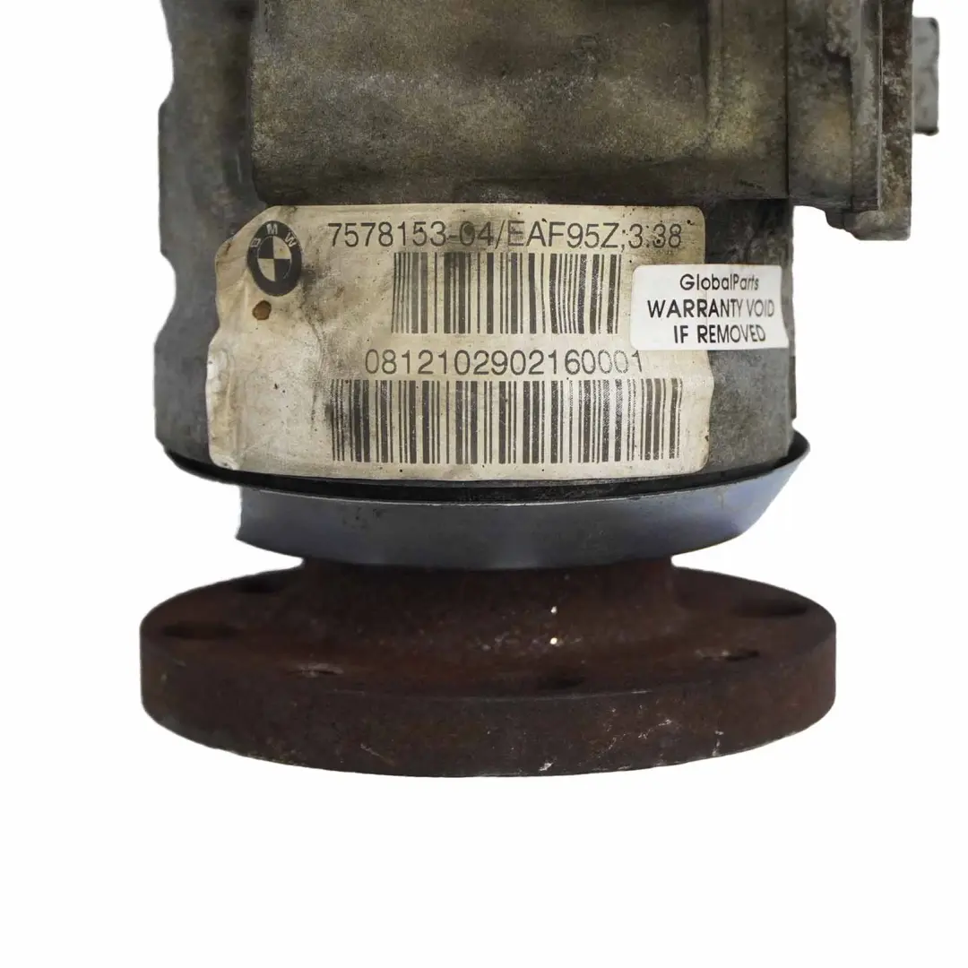 BMW F25 F26 F30 F31 F32 xDrive Front Differential Diff 3,38 WARRANTY - SKU 7578153 - Part number 7578153