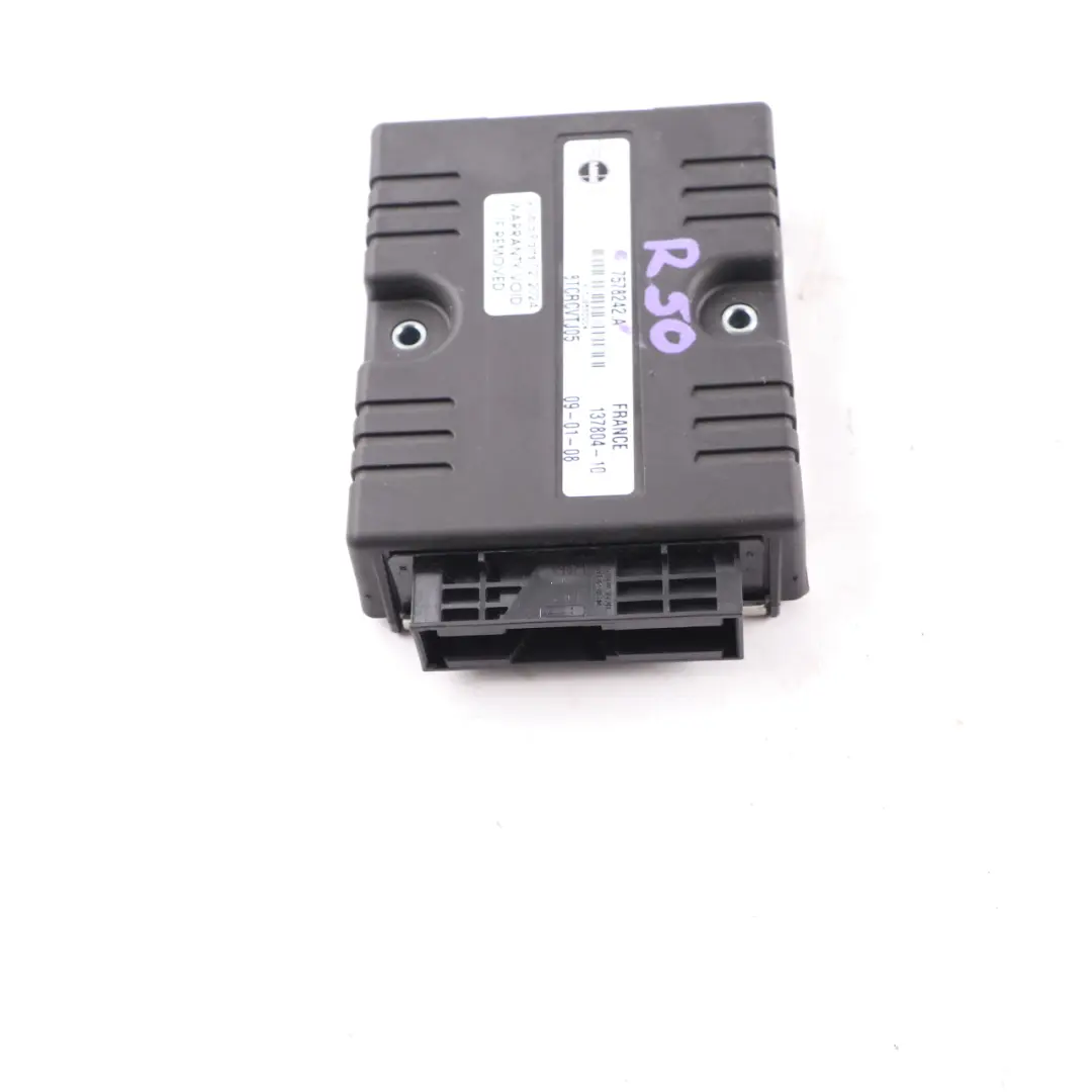 Signal Control Module Mini R50 R52 Automatic Gearbox Transmission EGS  - SKU 7578242 - Part number 7578242
