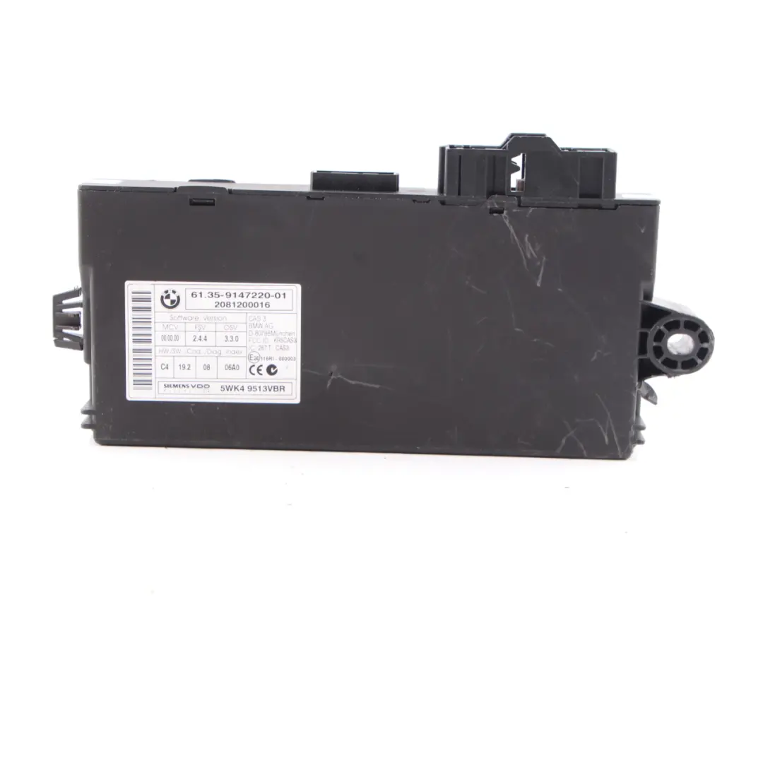 BMW E87 LCI E90 120i 320i Petrol N43 Engine ECU KIT DME CAS3 Key Manual - SKU 7579142-10 - Part number 7579142