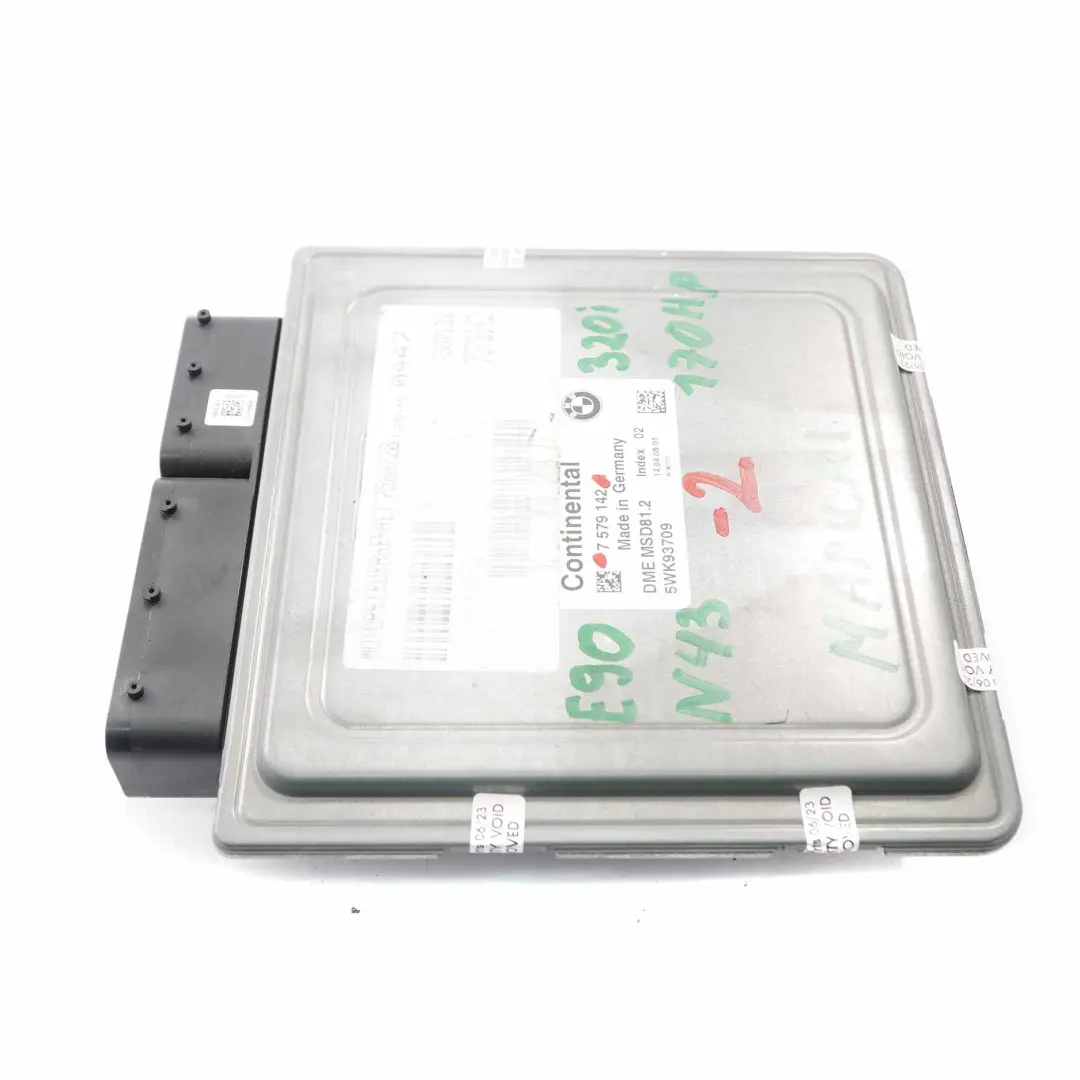 BMW E81 E87 LCI E90 120i 320i Petrol N43 170HP Engine ECU DME Manual - SKU 7579142-2 - Part number 7579142