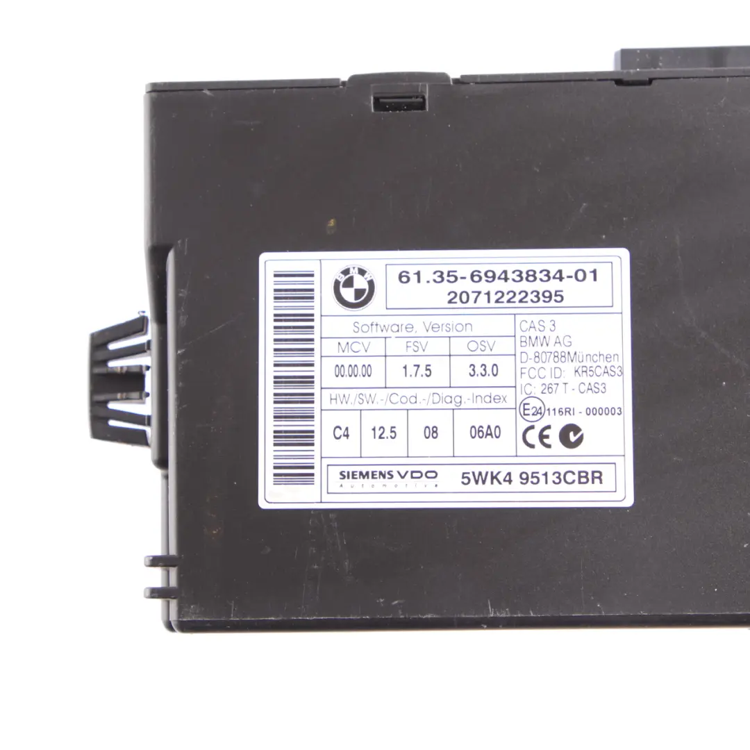 BMW E87 LCI E90 120i 320i N43 143HP ECU Unidad Control Motor DME Manual - SKU 7580279-14 - Número de pieza 7580279
