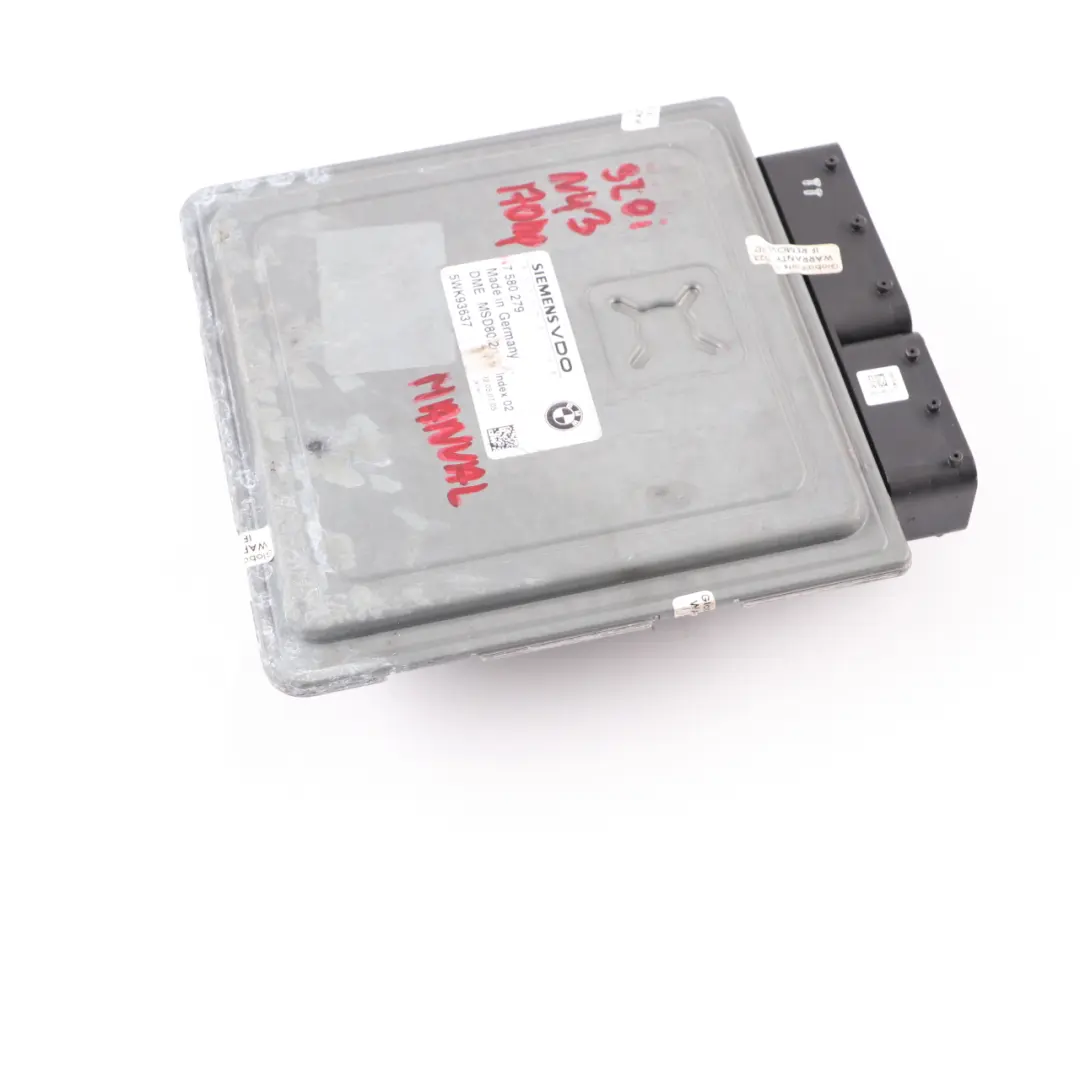 N43 170HP ECU Unidad Control del Motor DME Manual para BMW E87 LCI E90 320i con número de pieza 7580279 BMW E87 LCI E90 320i N43 170HP ECU Unidad Control del Motor DME Manual - SKU 7580279 - Número de pieza 7580279