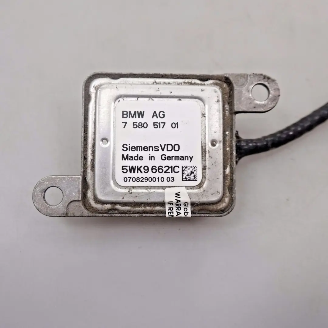  NOx Sensor BMW E81 E87 LCI E90 E91 E92 Abgas Benzin N43 7587127 - SKU 7580517 - Teilenummer 7580517