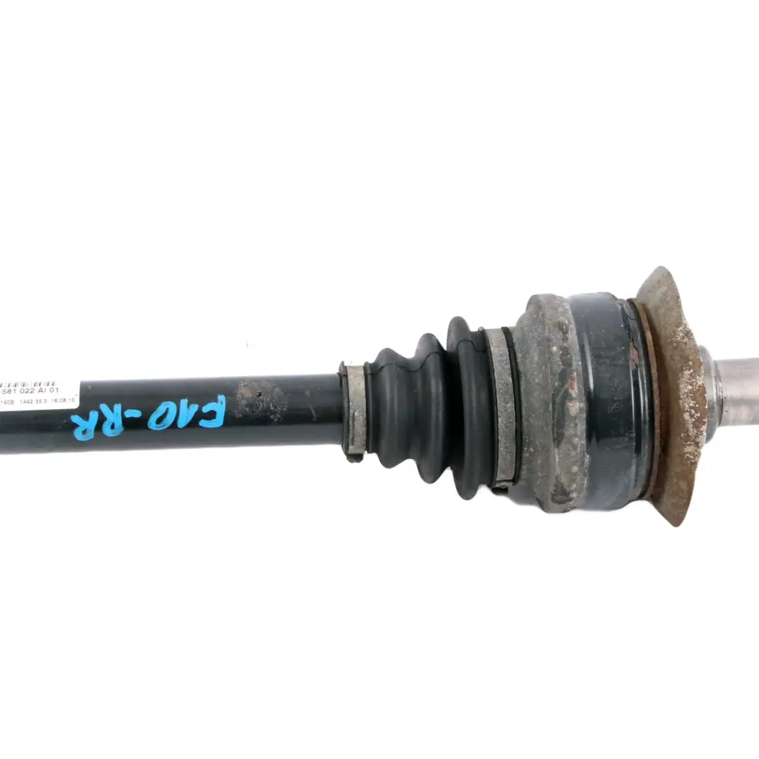  Eje trasero BMW F10 F11 N20 N47N N55 N57 Eje derecho D=31MM - SKU 7581022 - Número de pieza 7581021